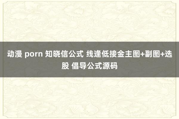动漫 porn 知晓信公式 线逢低接金主图+副图+选股 倡导公式源码